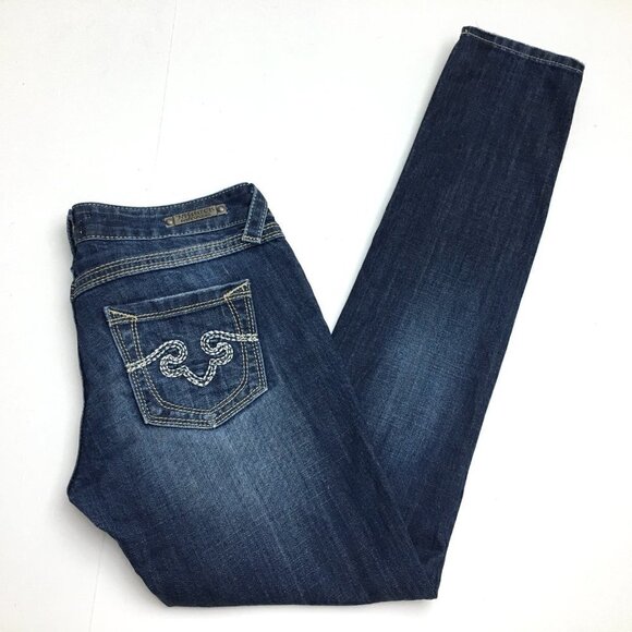 ReRock Express Women's Skinny Jeans Low Rise Stretch Size 4 length 33" - Picture 10 of 10